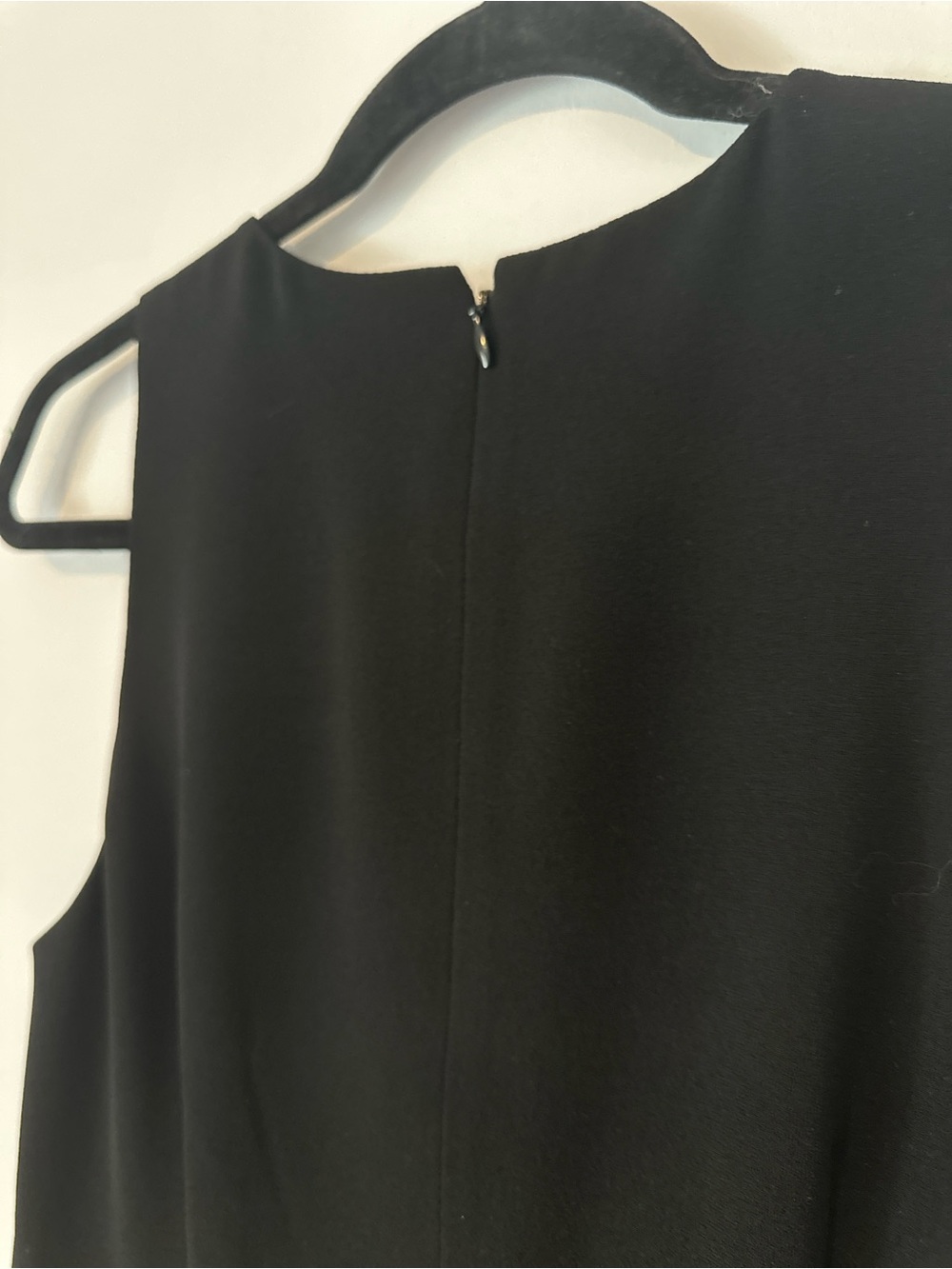 J.Crew Sleeveless Skater Dress | Black & Gold Stripe Skirt | Size 6 - Picture 7 of 14
